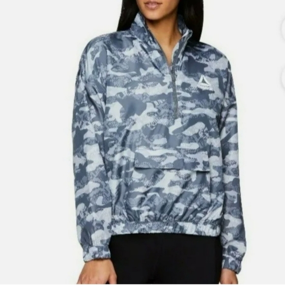 Reebok Quarter Zip Windbreaker - Picture 2 of 8